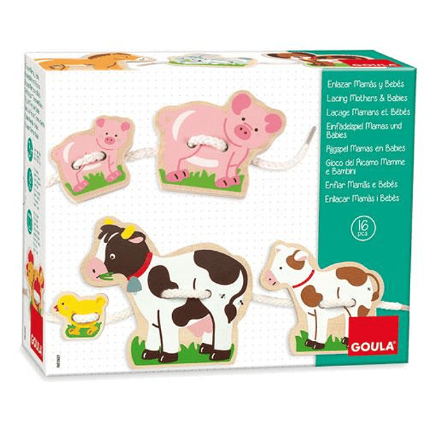 Jogo de Entrelaçar Mães e Bebés 1