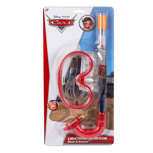 Óculo e Respirador de Mergulho - Cars 1