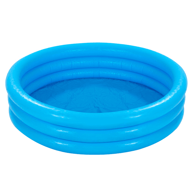 Piscina de 3 Aros Azul 2
