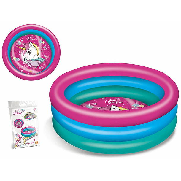 Piscina de 3 Aros - Unicórnio 