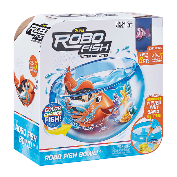 Robo Fish - Aquário com Figura 1