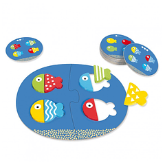 Puzzle Peixes Match & Mix