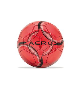 Bola de Futebol - Aero Vermelha Metalizado