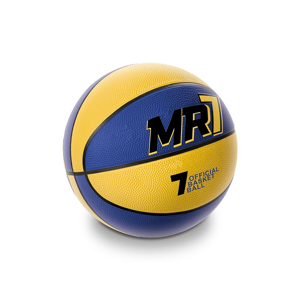 Bola de Basket - Amarela e Azul 