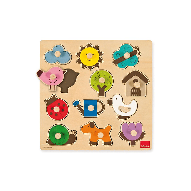 Puzzle Silhuetas do Campo 