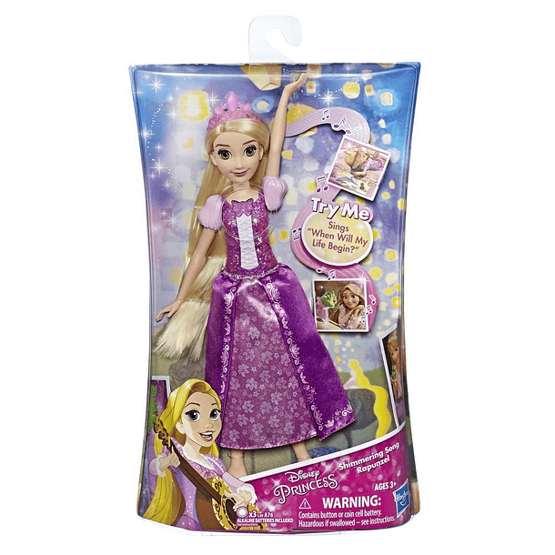 Figura Cantora - Rapunzel 1