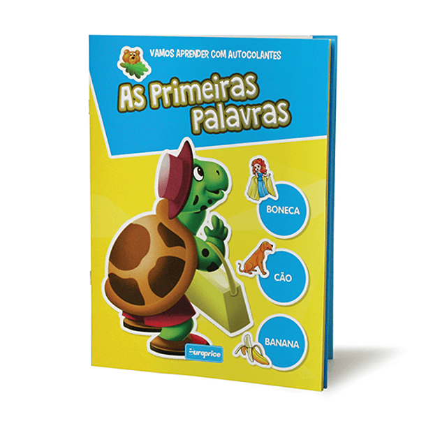 Vamos Aprender com Autocolantes - As Primeiras Palavras 1