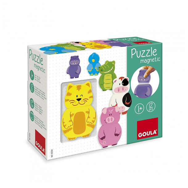 Puzzle Animais Magnéticos 1