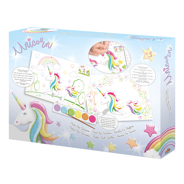 Pinta por Números - Unicórnio 