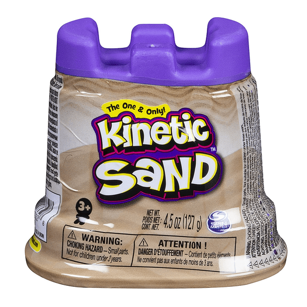 Kinetic Sand - Pack Básico Castelo Castanho 1