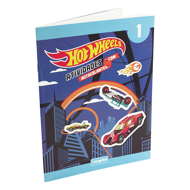 Hot Wheels: Atividades com Autocolantes - 1 