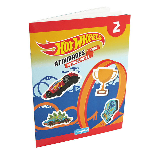 Hot Wheels: Atividades com Autocolantes - 2 