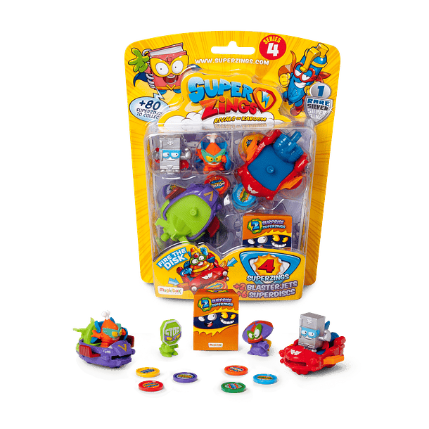 SuperZings 4 - Pack 4 