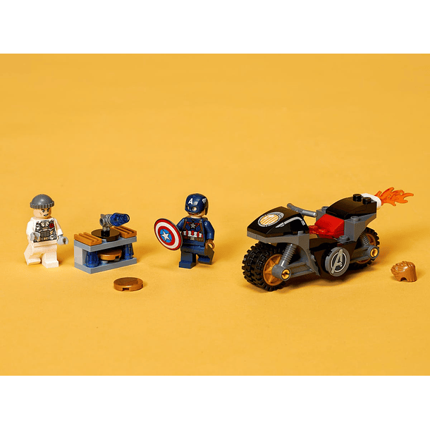 O Confronto entre Capitão América e Hydra 4