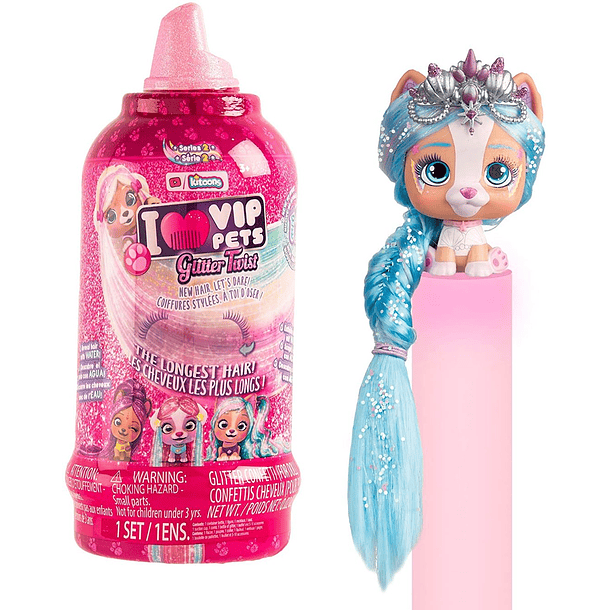 I Love Vip Pets - Glitter Twist 1