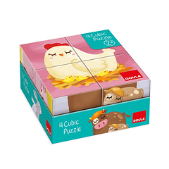Puzzle 4 Cubos