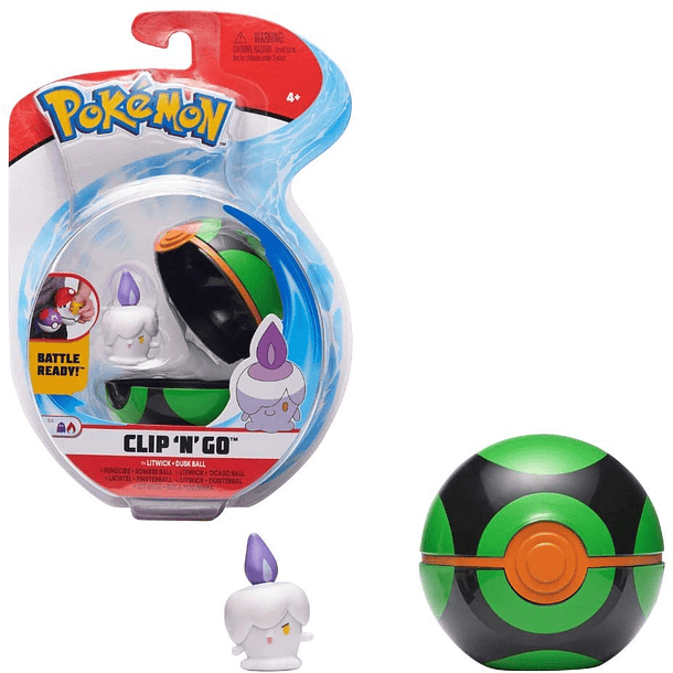 Clip N Go - Litwick + Dusk Ball 