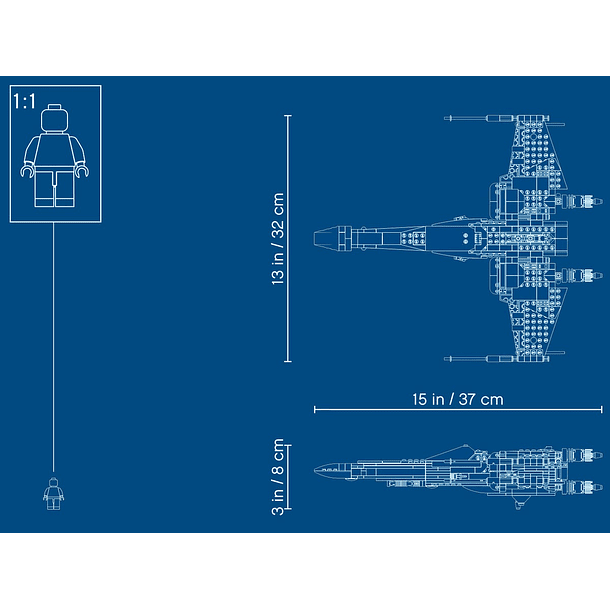 O X-Wing Fighter de Poe Dameron 5