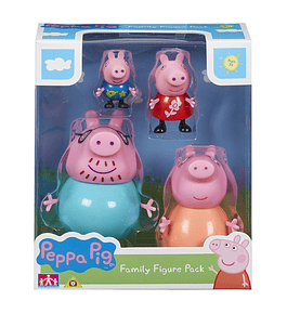 Pack 4 Figuras - Peppa Pig