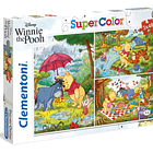 Puzzle 3x48 pçs - Winnie The Pooh 1