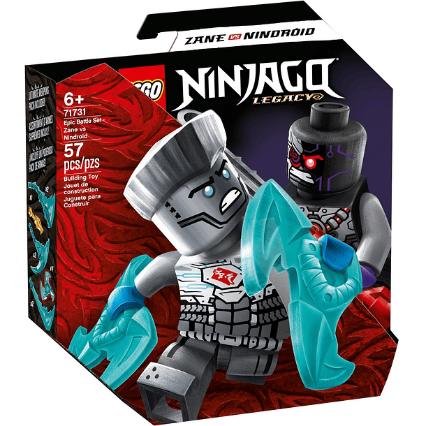Set de Combate Épico - Zane vs Nindroid 1