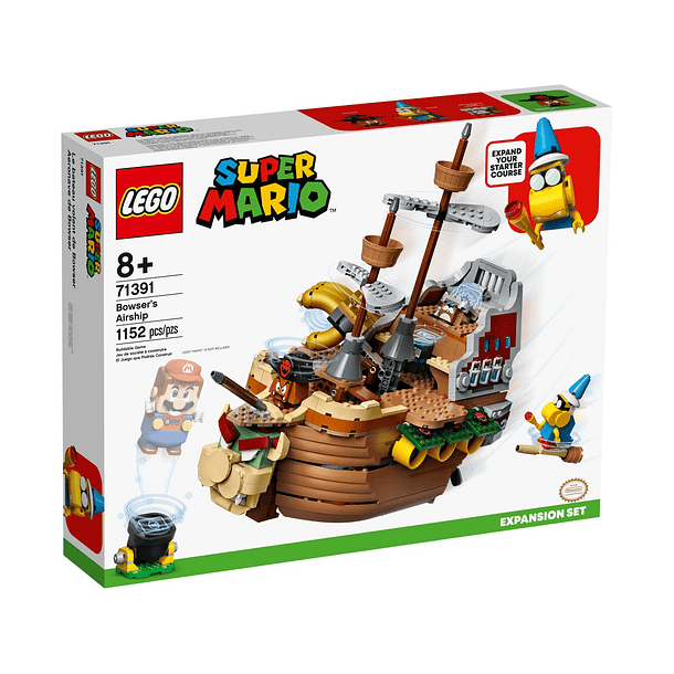 Set de Expansão - Aeronave de Bowser 1