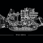 Buldózer Cat D11 Comandado por App 6