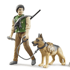 Guarda florestal com Cão 1