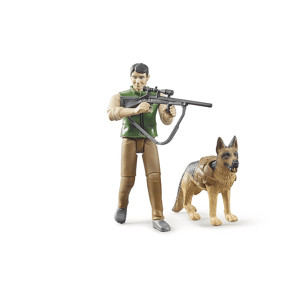 Guarda florestal com Cão 3