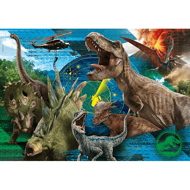 Puzzle 104 pçs - Jurassic World 2