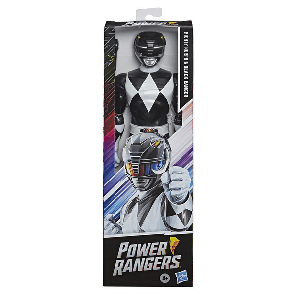 Figura Power Rangers - Mighty Morphin Black Ranger 1