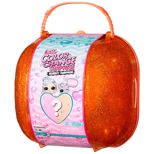LOL Surprise - Color Change Bubbly Surprise Laranja 1