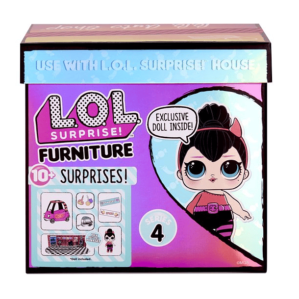 LOL Surprise - Furniture B.B. Auto Shop com Boneca Spice 1