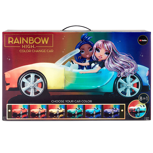 Rainbow High - Color Change Car 1