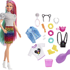 Barbie Leopard Rainbow Hair 2
