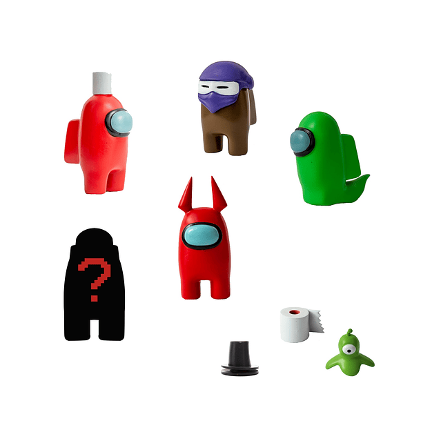 Among Us - Pack de 5 Figuras 5
