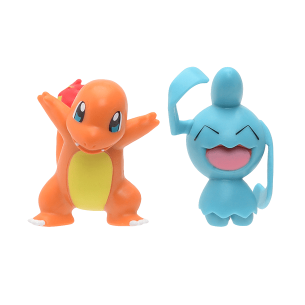 Figuras de Batalha - Wynaut + Charmander 2