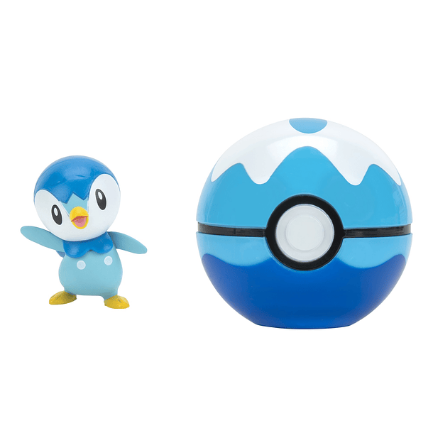 Clip N Go - Piplup + Bola Mergulho 2