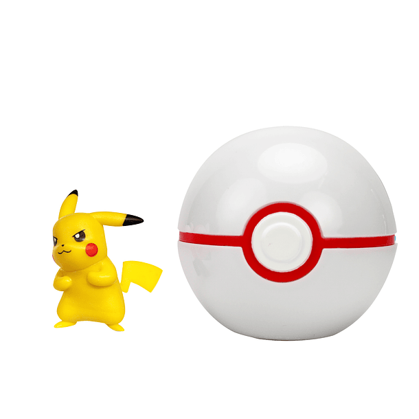 Clip N Go - Pikachu + Bola Premier 2