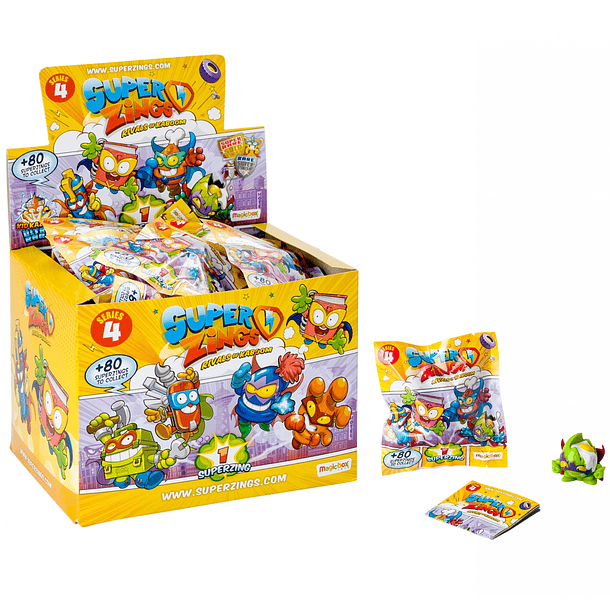 SuperZings 4 - Saqueta Surpresa 