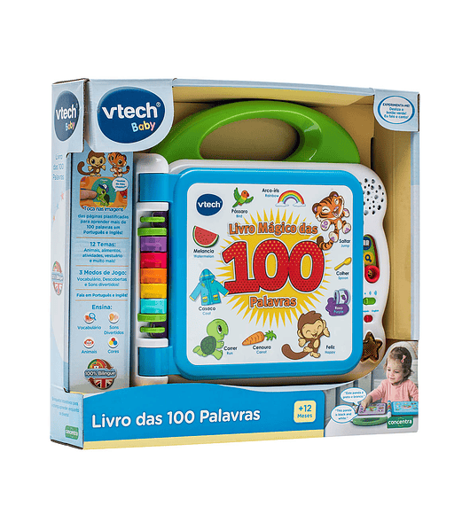 V-Tech Baby - Livro das 100 Palavras