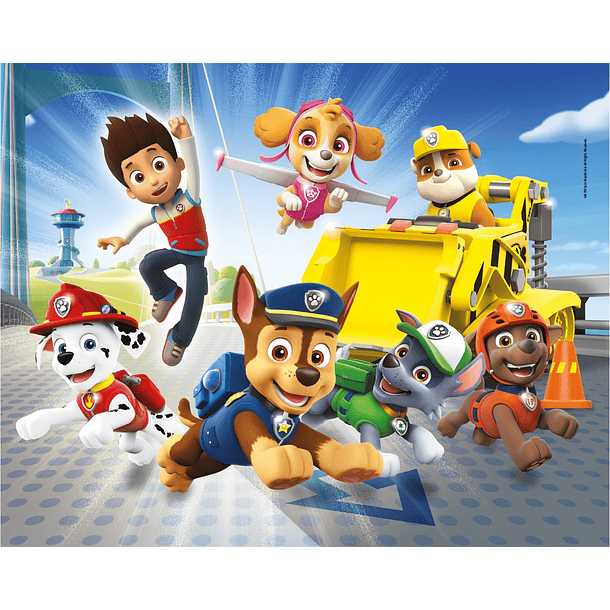 Puzzle 20 + 60 + 100 + 180 pçs - Patrulha Pata 2