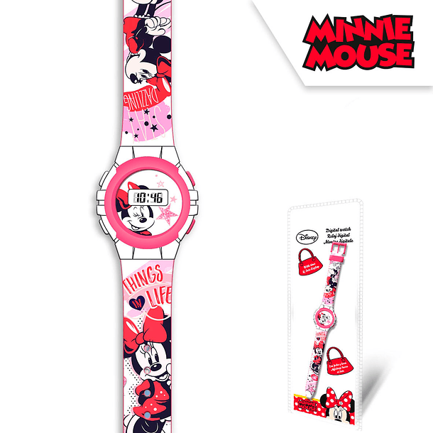 Minnie - Relógio Digital 