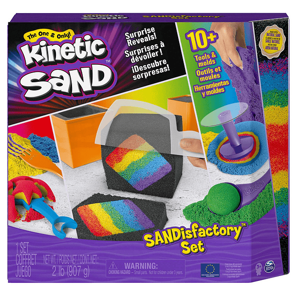 Kinetic Sand - Conjunto Sandisfactory 1