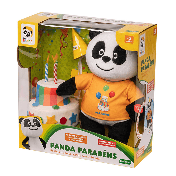 Panda - Peluche Parabéns 1