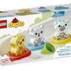 Hora do Banho Divertido: Comboio Animais Flutuantes 1