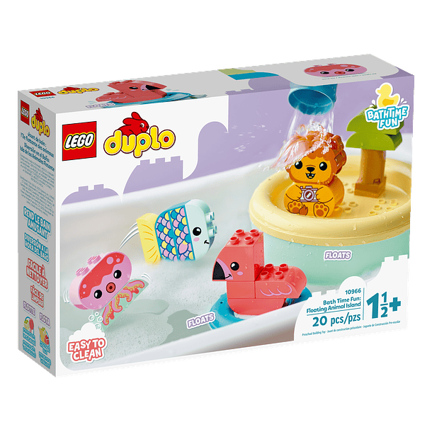 Hora do Banho Divertido: Ilha de Animais Flutuantes 1