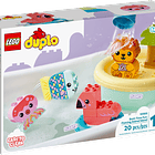 Hora do Banho Divertido: Ilha de Animais Flutuantes 1