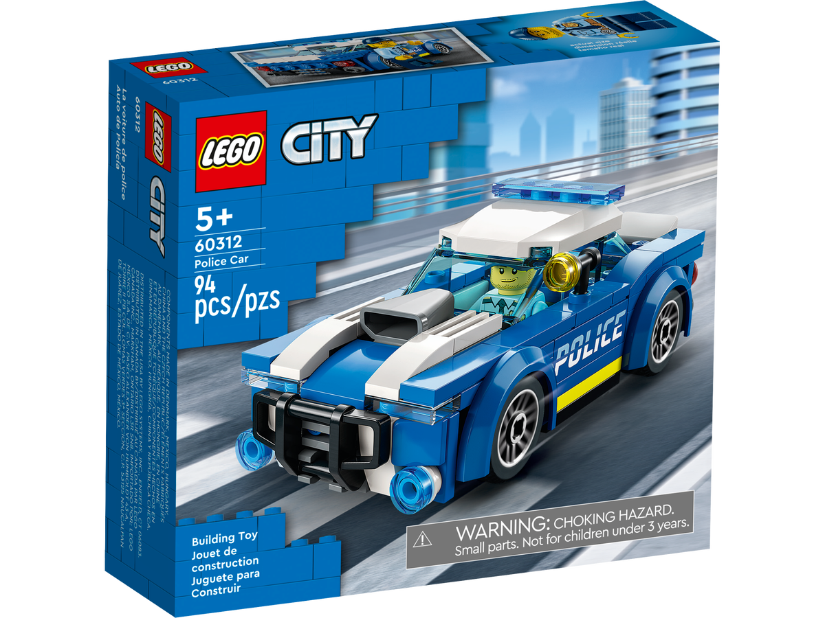 Carro da Polícia City | Cubos Luminosos