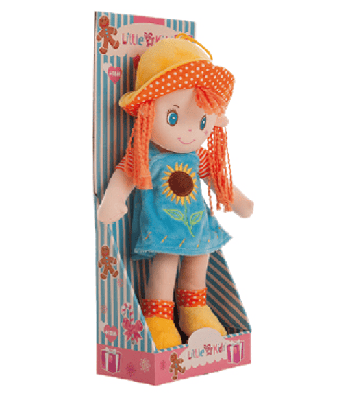 Boneca com Caixa Lucy 38 cm 